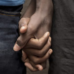 hands held together