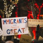 Protest against Trump's migration policies